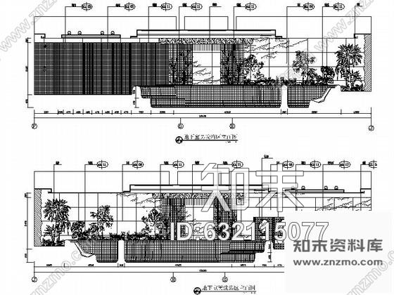 施工图现代商务娱乐会所洗浴室内装修施工图含效果cad施工图下载【ID:632115077】