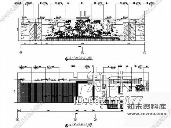 施工图现代商务娱乐会所洗浴室内装修施工图含效果cad施工图下载【ID:632115077】