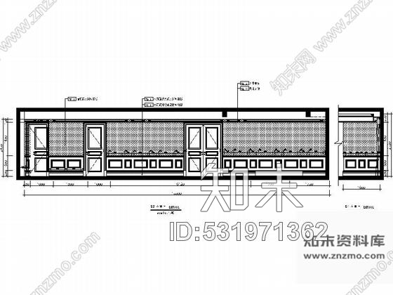 施工图香港国际大都市现代法式两层别墅样板间装修施工图含效果施工图下载【ID:531971362】