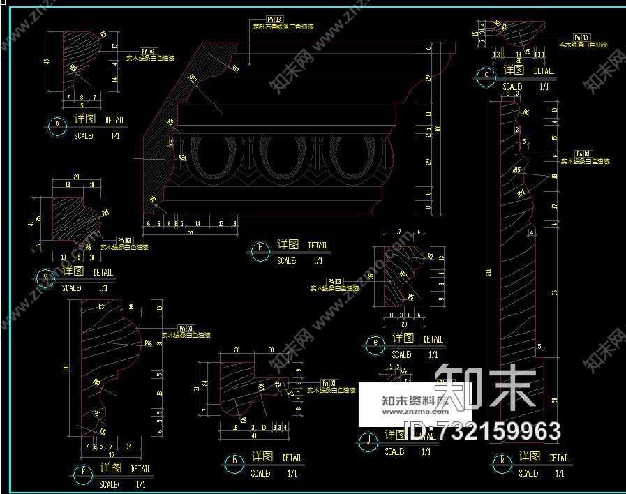 李益中--幸福花苑D3欧式风格110㎡样板房cad施工图包含水、电、效果图cad施工图下载【ID:732159963】