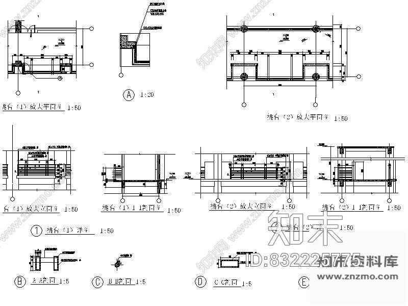 图块/节点重庆某学院艺术学院综合大楼平面图cad施工图下载【ID:832225775】