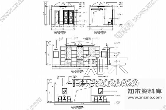 施工图豪华欧式风格总统套房室内施工图施工图下载【ID:532028629】