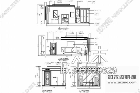 施工图豪华欧式风格总统套房室内施工图施工图下载【ID:532028629】