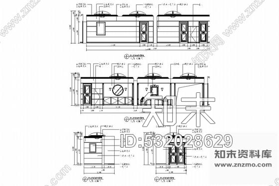 施工图豪华欧式风格总统套房室内施工图施工图下载【ID:532028629】