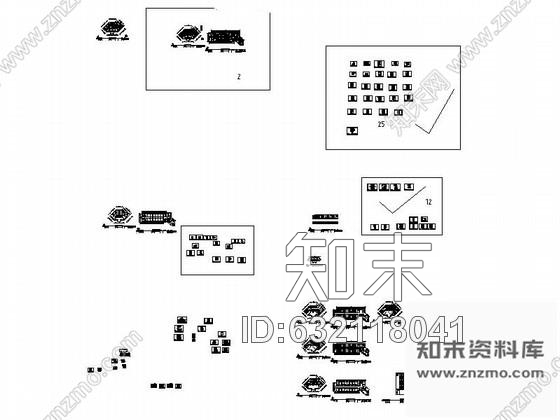 施工图某足疗城设计方案cad施工图下载【ID:632118041】