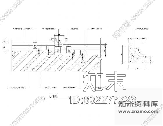 图块/节点隧道牌匾详图cad施工图下载【ID:832277723】