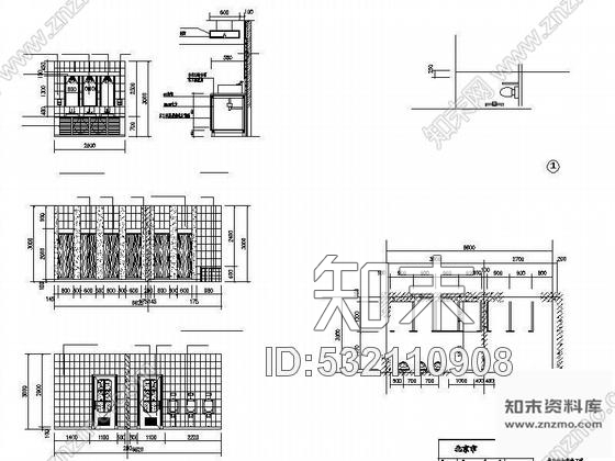 施工图北京某文化遗产展示中心装修图cad施工图下载【ID:532110908】