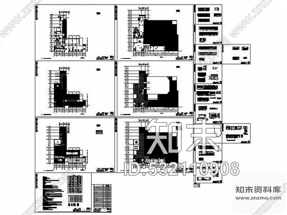 施工图北京某文化遗产展示中心装修图cad施工图下载【ID:532110908】