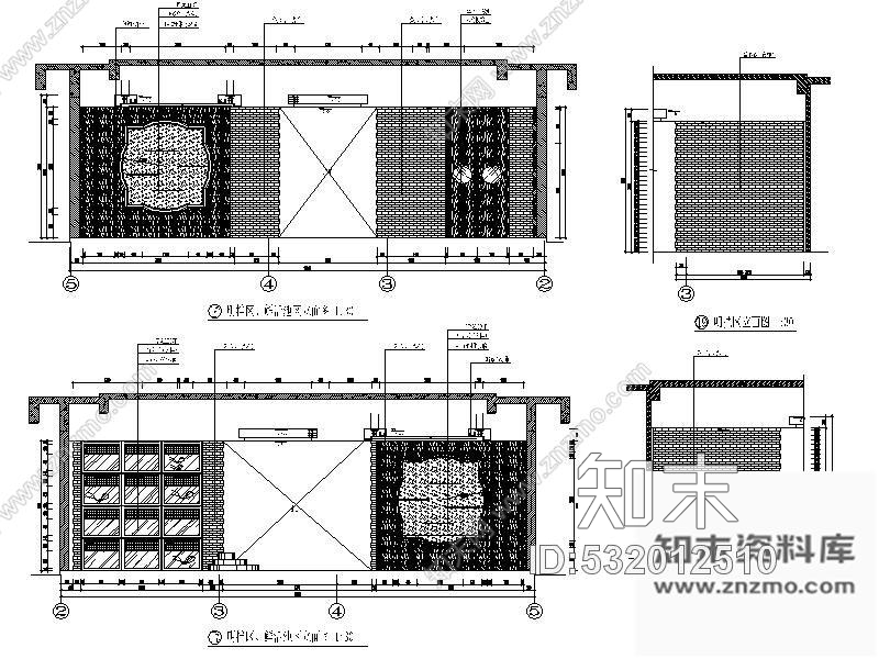 施工图舟山海鲜街施工图cad施工图下载【ID:532012510】