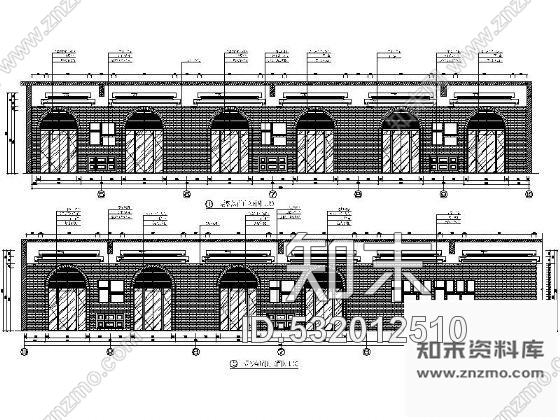 施工图舟山海鲜街施工图cad施工图下载【ID:532012510】