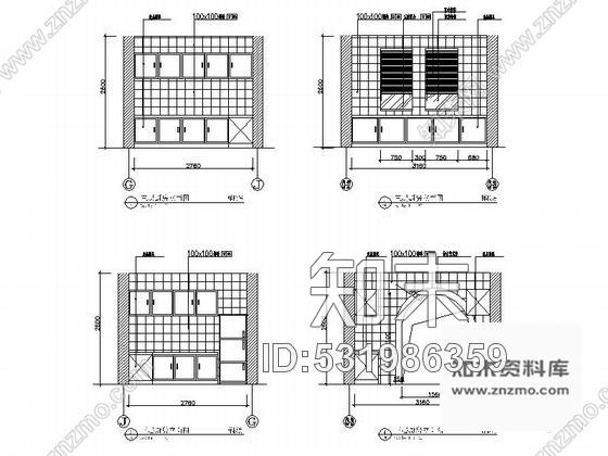 施工图哈尔滨尊贵奢华半岛地中海双层别墅室内装修图含效果实景cad施工图下载【ID:531986359】