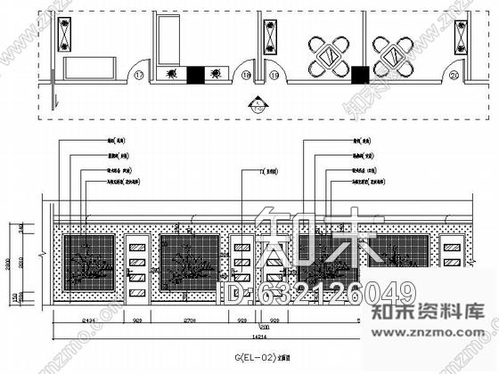 施工图浙江某KTV室内装修施工图含效果cad施工图下载【ID:632126049】