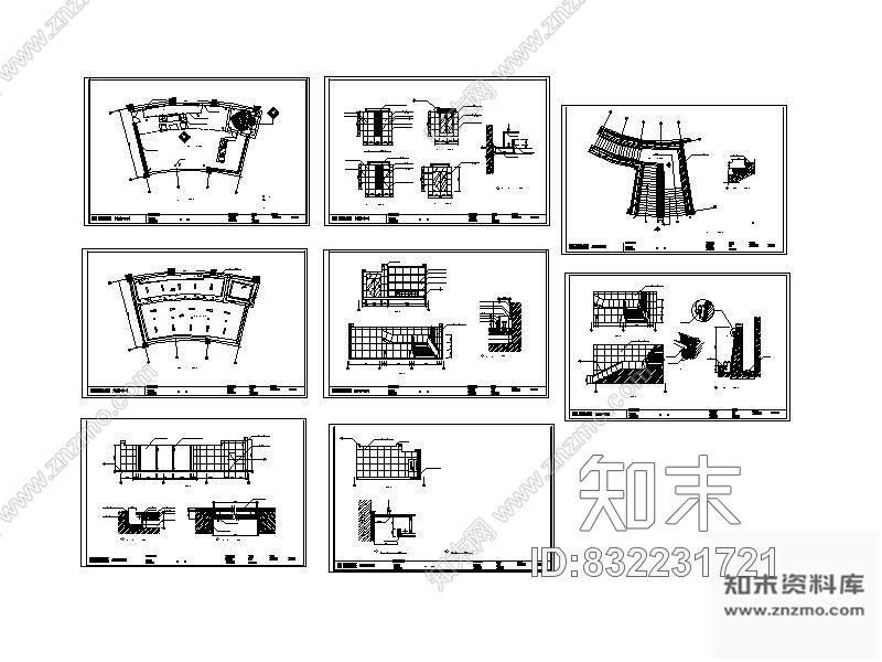 图块/节点接待厅详图cad施工图下载【ID:832231721】