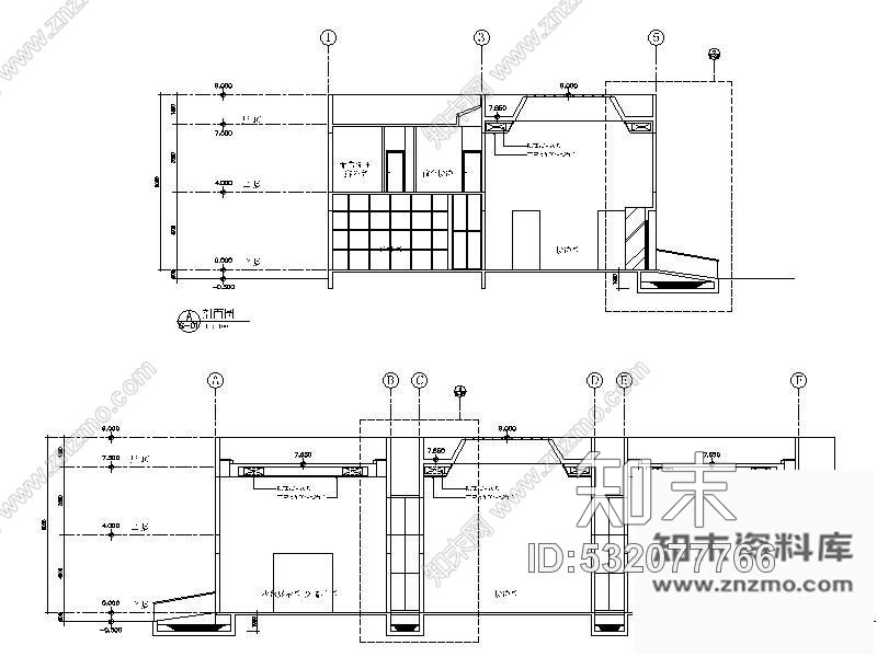 施工图北京某售楼处施工图cad施工图下载【ID:532077766】