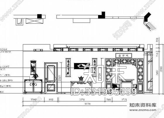 施工图三层中式风格别墅设计图cad施工图下载【ID:531995399】