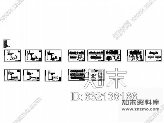 施工图学术中心公共空间走廊装饰装修图cad施工图下载【ID:632138166】