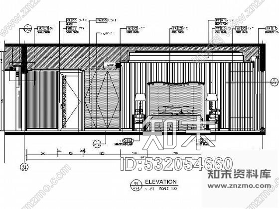 施工图厦门某假日大酒店1号客房施工图cad施工图下载【ID:532054660】