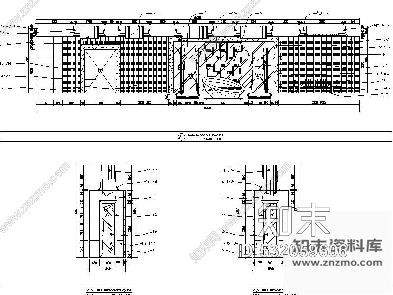 施工图知名品牌连锁酒店装修图cad施工图下载【ID:532059606】