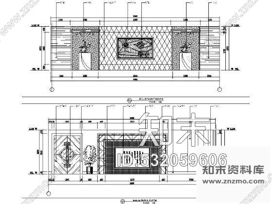 施工图知名品牌连锁酒店装修图cad施工图下载【ID:532059606】