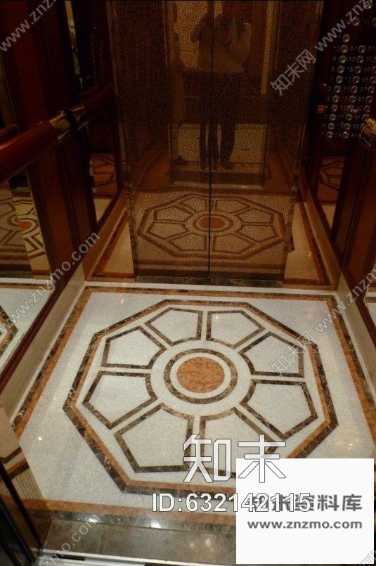 施工图六款豪华电梯轿箱装修图含实景cad施工图下载【ID:632142115】
