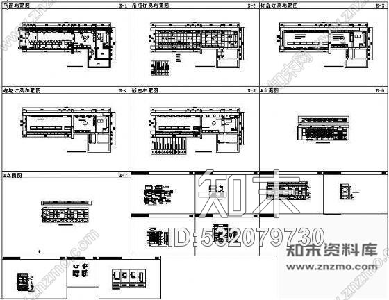 施工图某眼镜店施工图下载【ID:532079730】