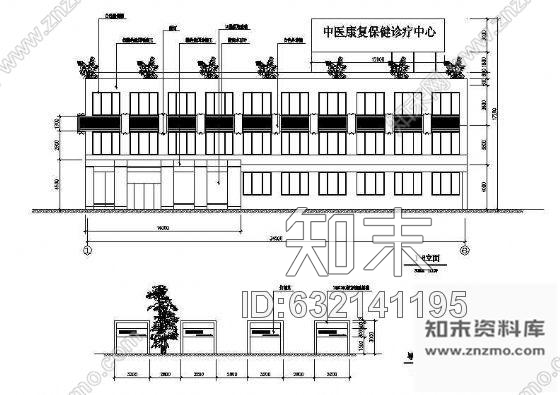 施工图中医院装修设计资料cad施工图下载【ID:632141195】