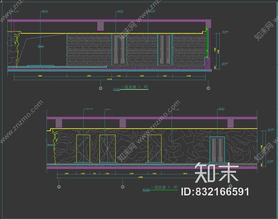 茶楼会所全套CAD施工图+水电+效果概念方案cad施工图下载【ID:832166591】