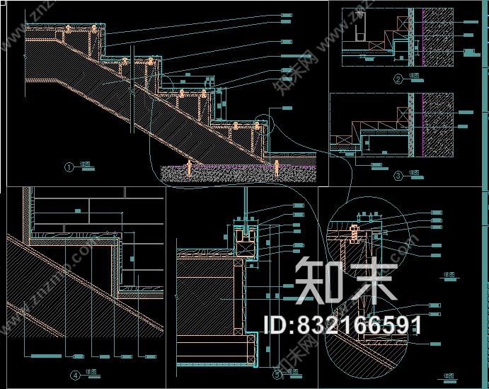 茶楼会所全套CAD施工图+水电+效果概念方案cad施工图下载【ID:832166591】