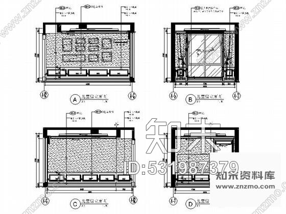 施工图重庆精品新古典叠层别墅样板房施工图含效果cad施工图下载【ID:531987379】