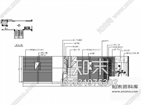 施工图原创现代风格四层别墅施工图含效果图cad施工图下载【ID:531975302】