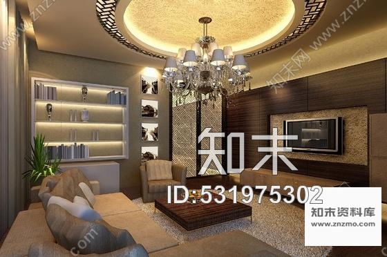 施工图原创现代风格四层别墅施工图含效果图cad施工图下载【ID:531975302】