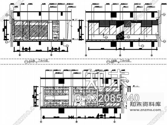 施工图深圳时尚潮流化妆品有限公司室内精装修图含效果实景cad施工图下载【ID:532085840】