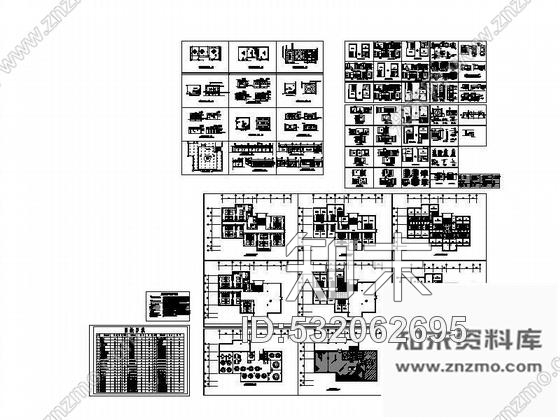 施工图黄山某宾馆改造装修图cad施工图下载【ID:532062695】