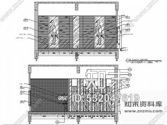 施工图酒店男女公共卫生间装修图施工图下载【ID:532047619】