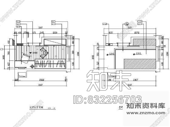 图块/节点主卧衣帽间装修详图cad施工图下载【ID:832256703】