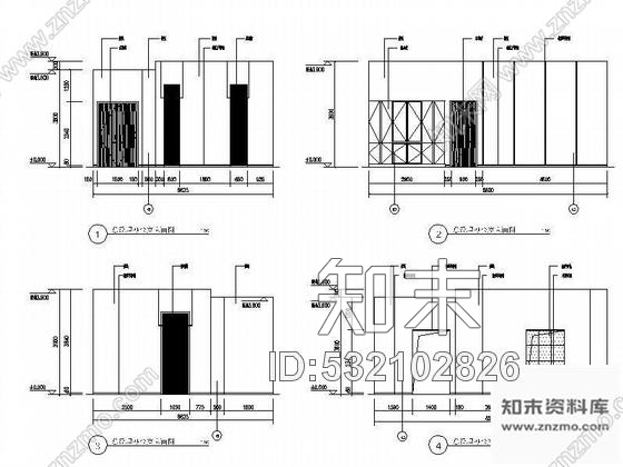 施工图交通建设技术公司办公楼室内装修图cad施工图下载【ID:532102826】