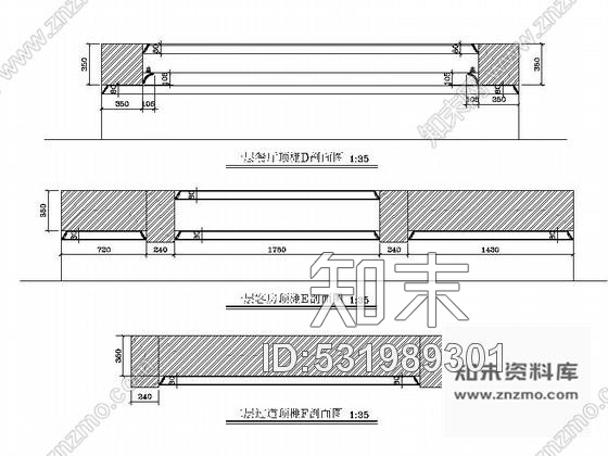 施工图温州三层别墅室内全套装修图cad施工图下载【ID:531989301】