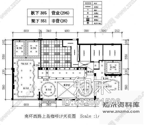 施工图上岛咖啡室内装饰施工图施工图下载【ID:532001506】