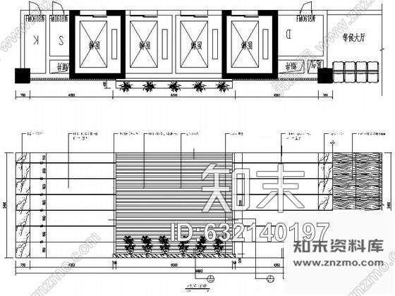 施工图重庆某医院门诊大厅室内装修图cad施工图下载【ID:632140197】