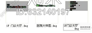 施工图重庆某医院门诊大厅室内装修图cad施工图下载【ID:632140197】