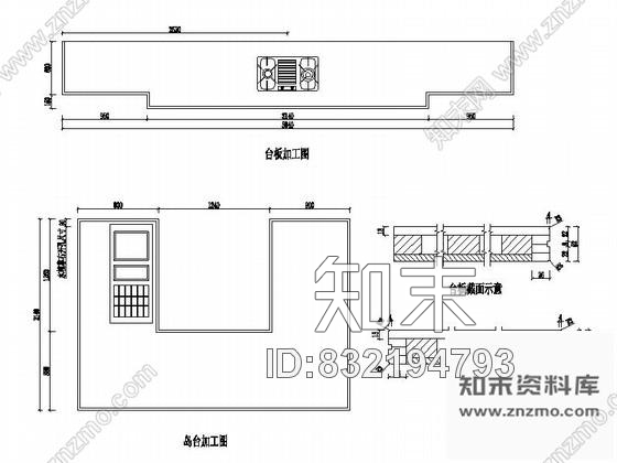 图块/节点欧式橱柜装修详图施工图下载【ID:832194793】