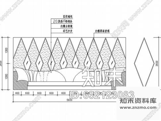 施工图东莞KTV包间全套室内装修图cad施工图下载【ID:632123083】