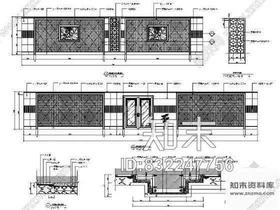 图块/节点豪华浴城休息大厅装修详图cad施工图下载【ID:832247756】