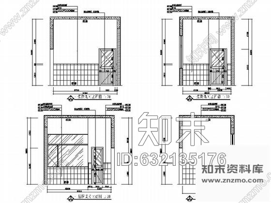 施工图深圳时尚住宅小区四层幼儿园装修设计施工图含电气图施工图下载【ID:632135176】