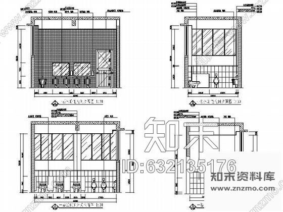 施工图深圳时尚住宅小区四层幼儿园装修设计施工图含电气图施工图下载【ID:632135176】