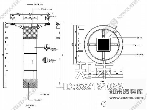 施工图现代室内游泳馆装修图cad施工图下载【ID:632134053】