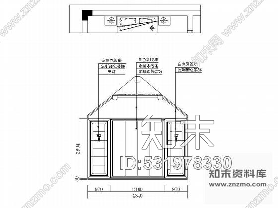 施工图江苏新港名城花园新中式三层别墅室内装修设计施工图(含效果)cad施工图下载【ID:531978330】