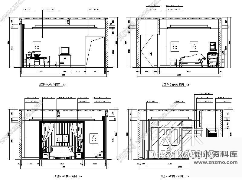 施工图双层国际富豪别墅施工图cad施工图下载【ID:531995315】