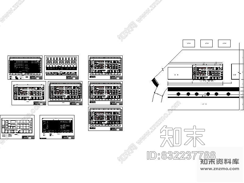 图块/节点某足底保健中心平面布置图cad施工图下载【ID:832237788】