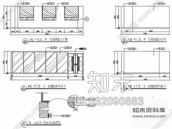 施工图吉林现代风格网络通信大厦装修图施工图下载【ID:532090883】